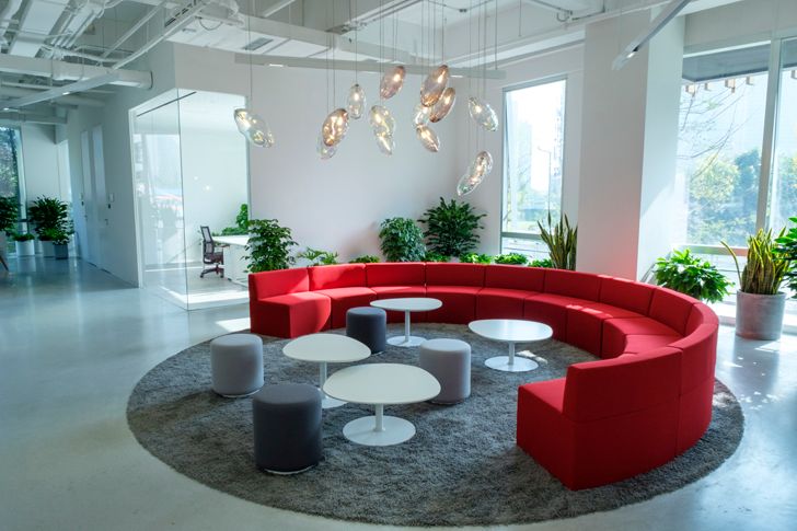 "relaxing zone iF Design centre Chengdu indiaartndesign"