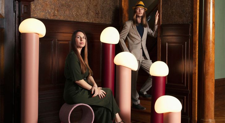 "London Design Fair 2019 Adorno Crossovers Farg and Blanche indiaartndesign"