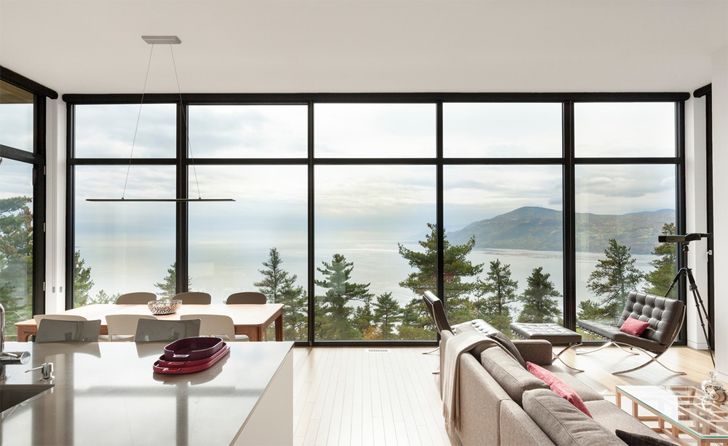 "panoramic views Home in the mountains Anne Carrier architecture indiaartndesign"