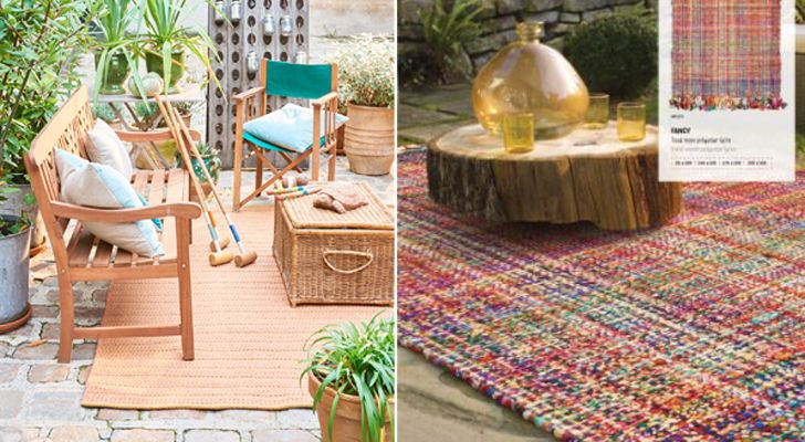"Toulemonde Bochart Cordou outdoor rug indiaartndesign"