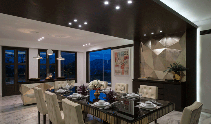 "dining udaipur residence Design inc architects indiaartndesign"