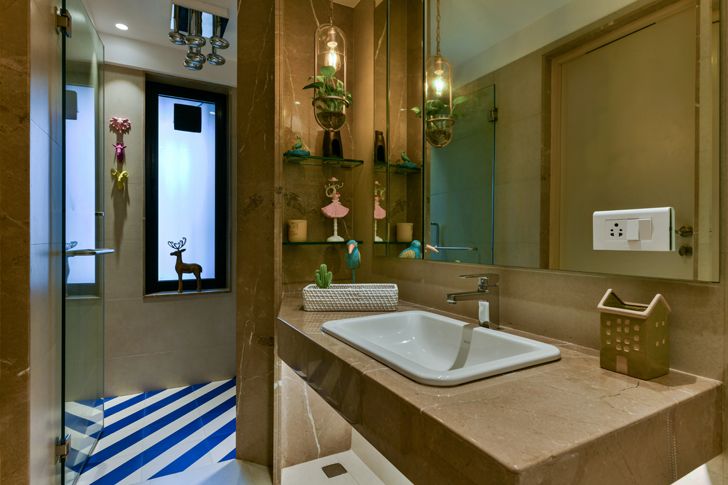 "lavish bathroom SNHouse Aum Architects indiaartndesign"