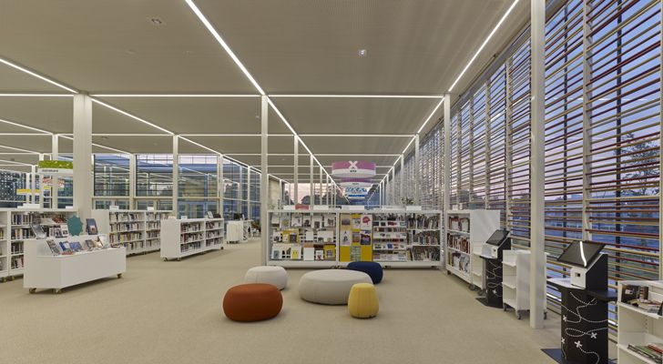 "interiors bayeux media library serero architects indiaartndesign"