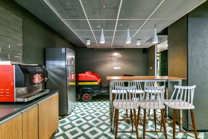 "cafeteria Bosch HQ Studio N cube indiaartdesign"