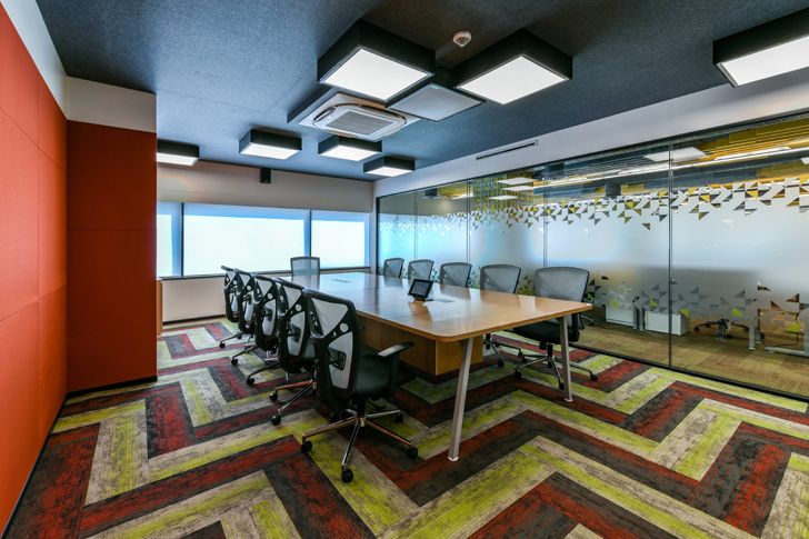 "conference room Bosch HQ Studio N cube indiaartdesign"