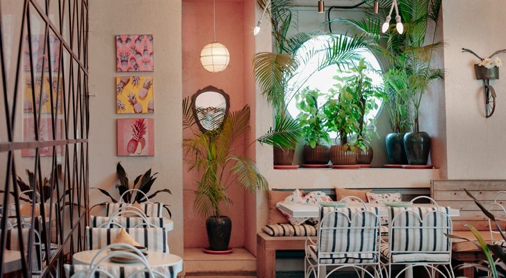 "The Terrace restaurant Saniya kanatawala Design indiaartndesign"