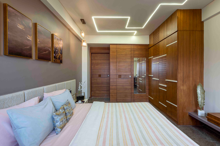 "bedroom ahmedabad residence ignitus architecture studio indiaartndesign"