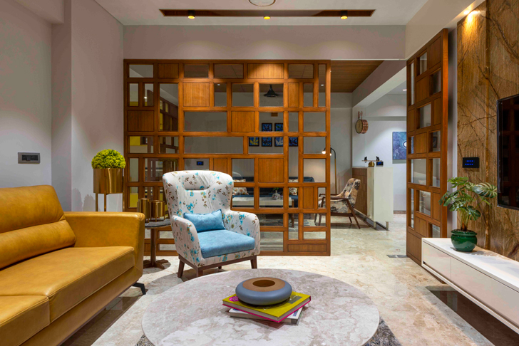 "family room ahmedabad residence ignitus architecture studio indiaartndesign"