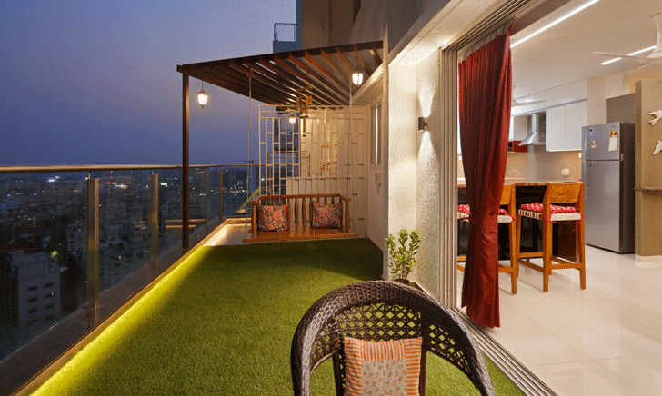 "terrace pune residence cluster one creative solutions indiaartndesign"