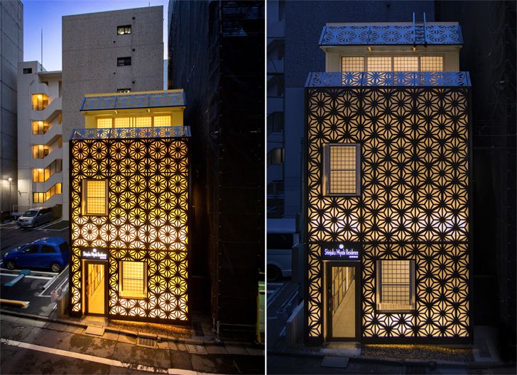 "facade shinjuku miyabi hotel tokyo himematsu architecture indiaartndesign"