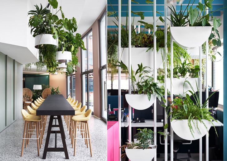 "greenery Roman Klis Design HQ Ippolito Fleitz Group indiaartndesign"