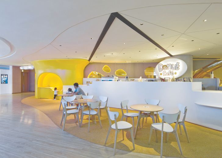"cafe K11 MUSEA Donut Playhouse Panorama Design Group indiaartndesign"