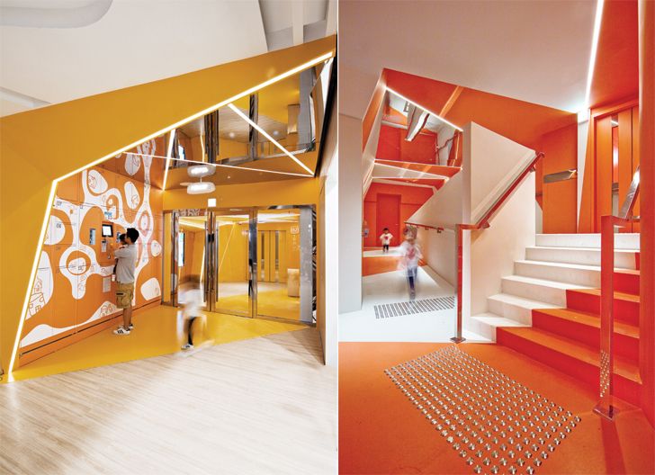 "lift lobbies K11 MUSEA Donut Playhouse Panorama Design Group indiaartndesign"