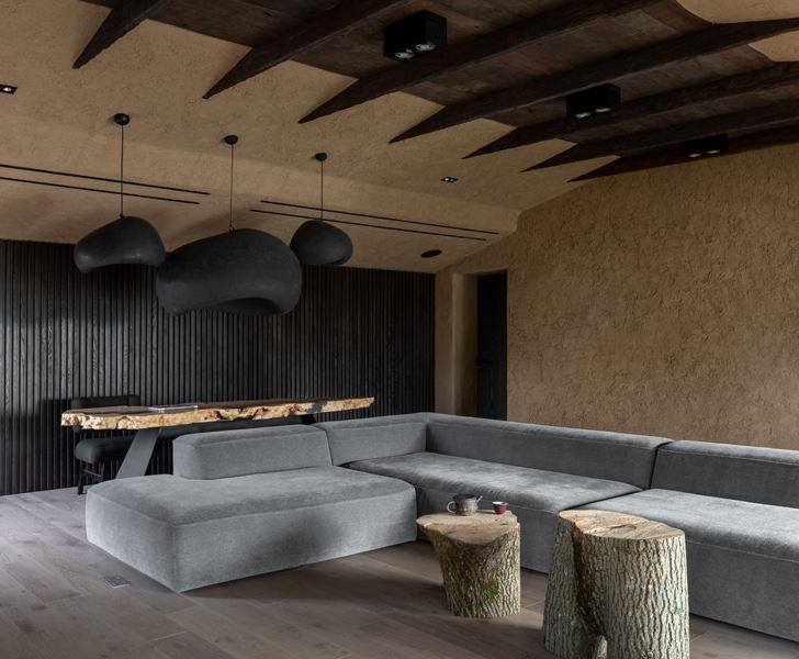 "living room ukraine home wabi sabi sergey makhno architects indiaartndesign"