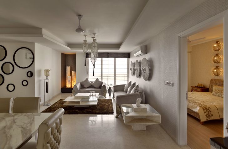 "living room Gurugram home AVGArchitectureEnInteriors indiaartndesign"