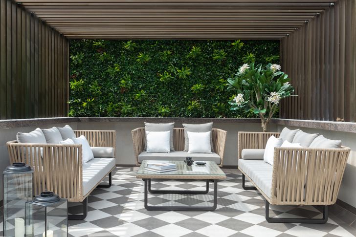 "sheltered terrace Luxury apartment mumbai ayeshapuri indiaartndesign"