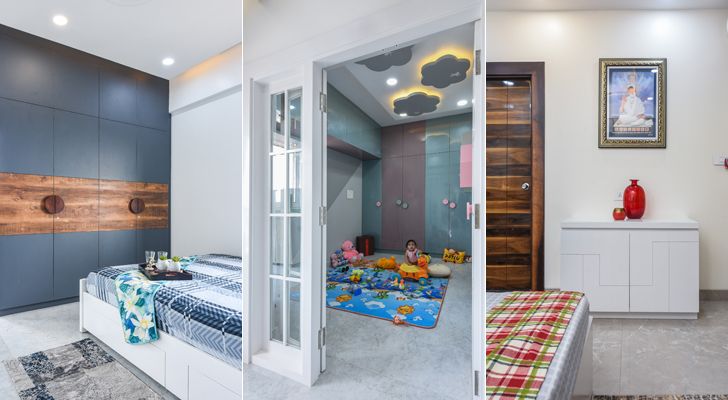 "bedrooms Bengaluru home TheLineStudio indiaartndesign"