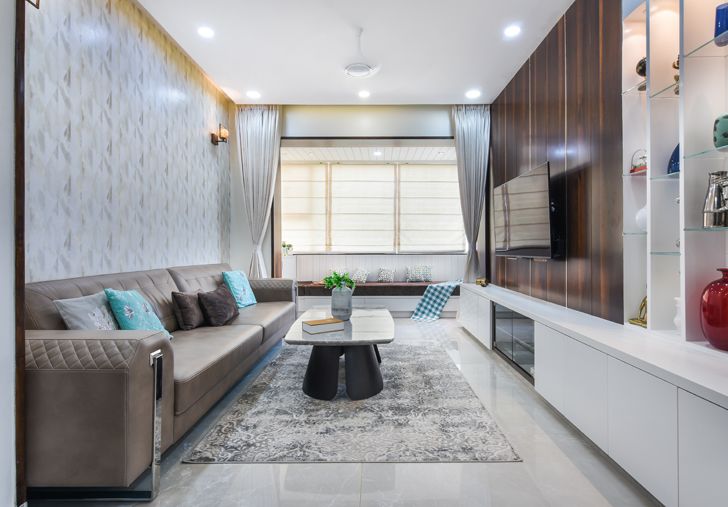 "living room Bengaluru home TheLineStudio indiaartndesign"