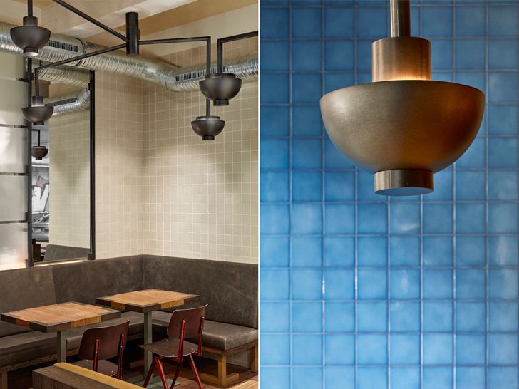 "lighting design Ottos burger restaurant Studio Modijefsky indiaartndesign"