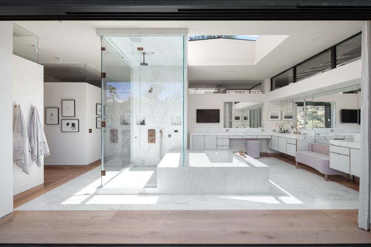 "master bathroom canyon house Conner+PerryArchitects indiaartndesign"