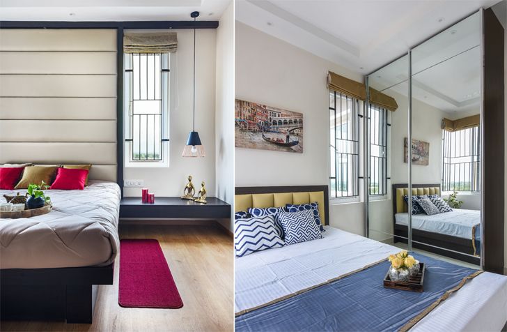"details bedrooms Bengaluru home InteriorsByRanjani indiaartndesign"