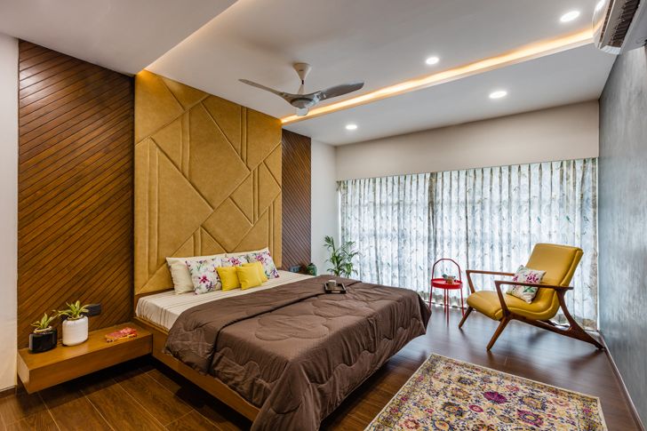 "bedroom ahmedabad home IkaStudio indiaartndesign"