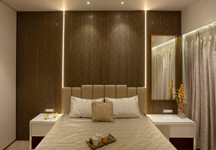 "parents bedroom mumbai residence milind pai architects indiaartndesign"