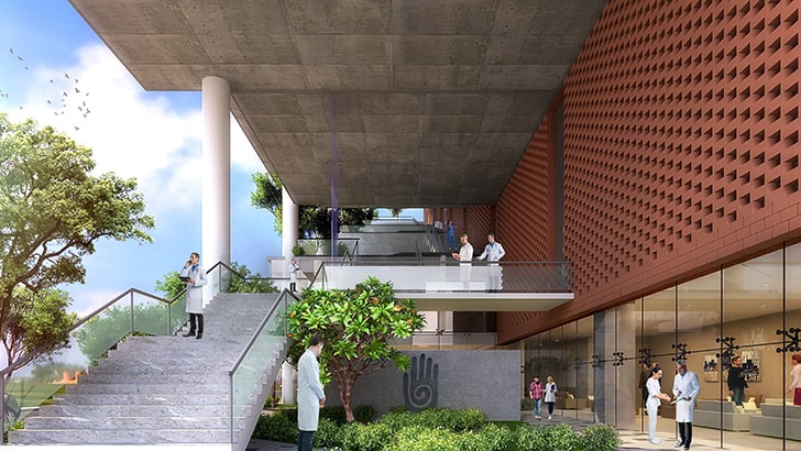 “School of Medicine Mandviwala Qutub Associates WAF2021 indiaartndesign”