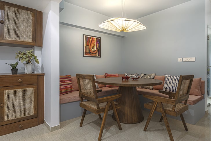 "dining PuneHolidayHome StudioUnitecture indiaartndesign"