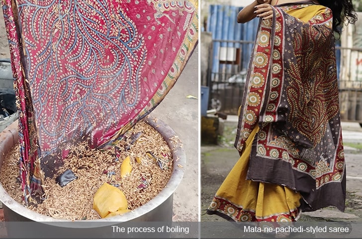 "Mata ne pachedi kalamkari of Gujarat Bhavesh Chitara indiaartndesign"