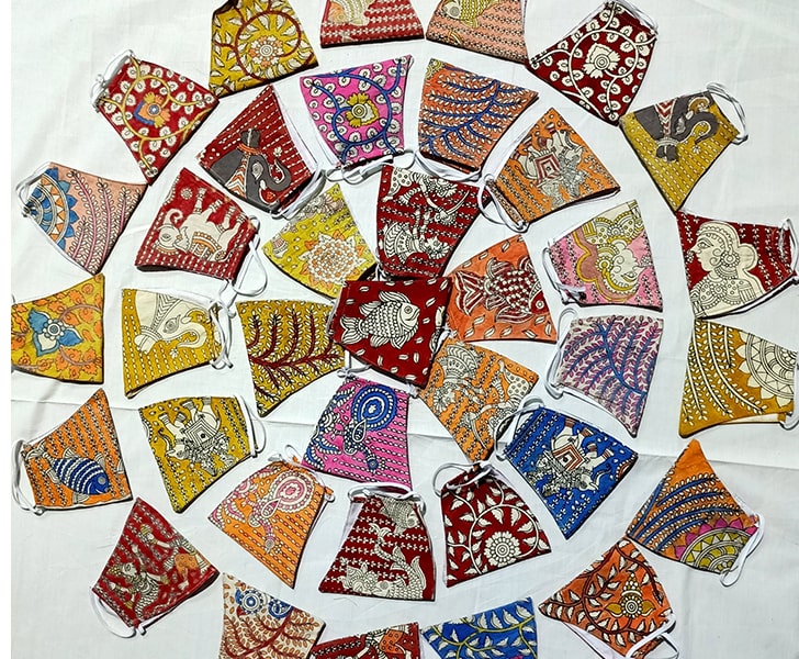 "Mata ne pachedi kalamkari of Gujarat Bhavesh Chitara indiaartndesign"