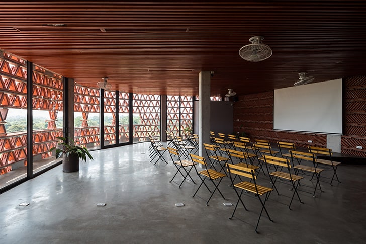 "community hall Ngoi Space HPArchitects indiaartndesign"