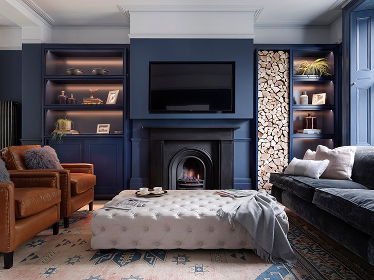 "formal living Victorian terrace townhouse LLIDesign indiaartndesign"