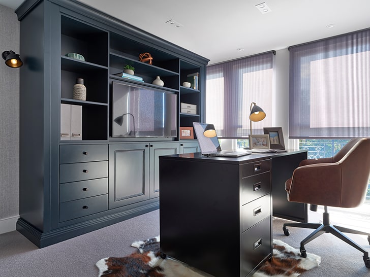"home office Victorian terrace townhouse LLIDesign indiaartndesign"