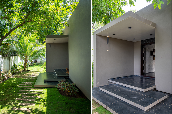 “Entrance Karaikal Farmhouse Architecture Interface indiaartndesign”