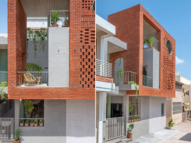 Manoj Patel Design Studio’s Signature Brick Architecture! » India Art N ...