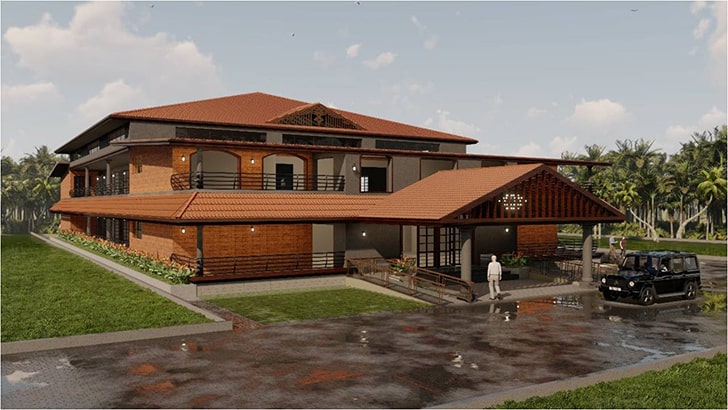 “Shukapuram Midway Shelter for Sabarimala Pilgrims Creative Architects and Interiors indiaartndesign”