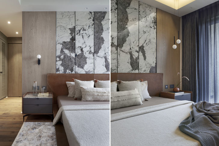 "bedroom details panoramic house ikigai studio indiaartndesign"