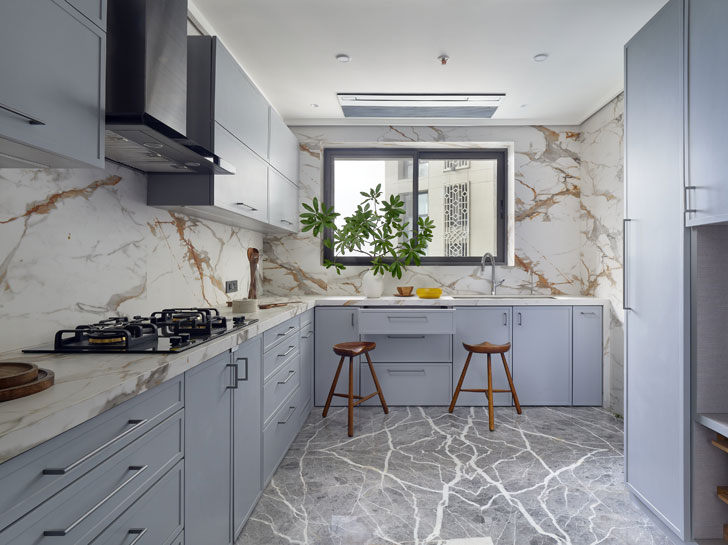 "kitchen panoramic house ikigai studio indiaartndesign"