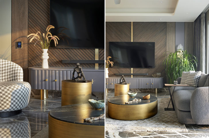"living area details panoramic house ikigai studio indiaartndesign"