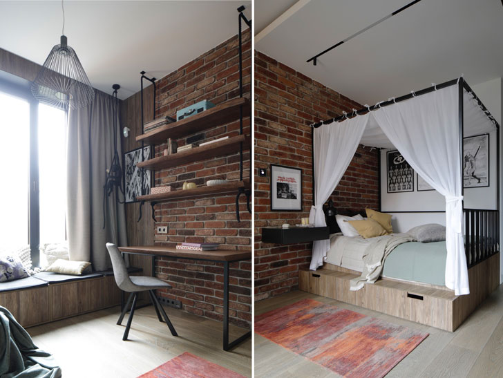 An Earthy Interior Rich in Natural Materials » India Art N Design