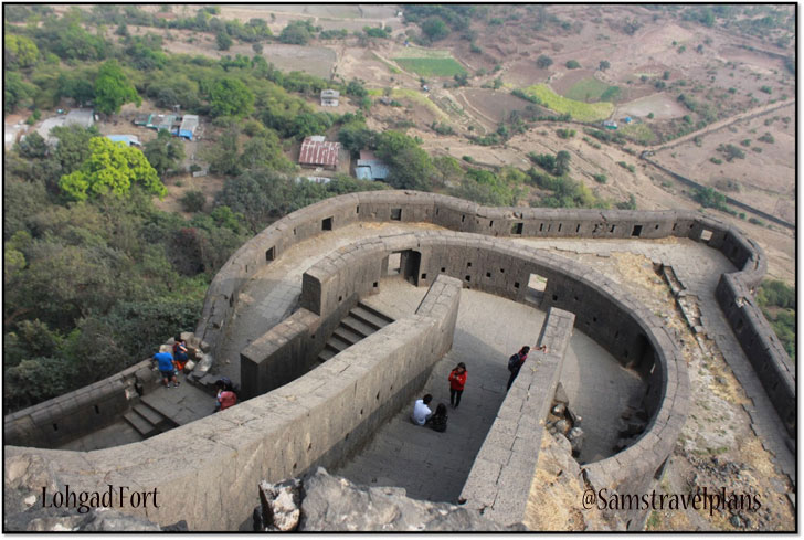 "Lohgad Fort maratha landscapes UNESCO List indiaartndesign"