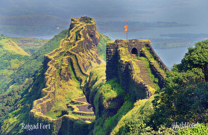 "Rajgad Fort maratha landscapes UNESCO List indiaartndesign"