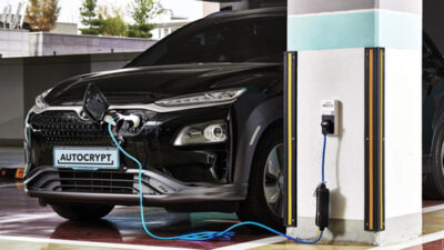 "AUTOCRYPT Open Charge Point Protocol ev charger indiaartndesign"