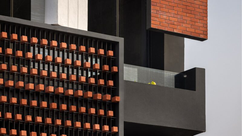 "brick by brick facade studio ardete indiaartndesign"