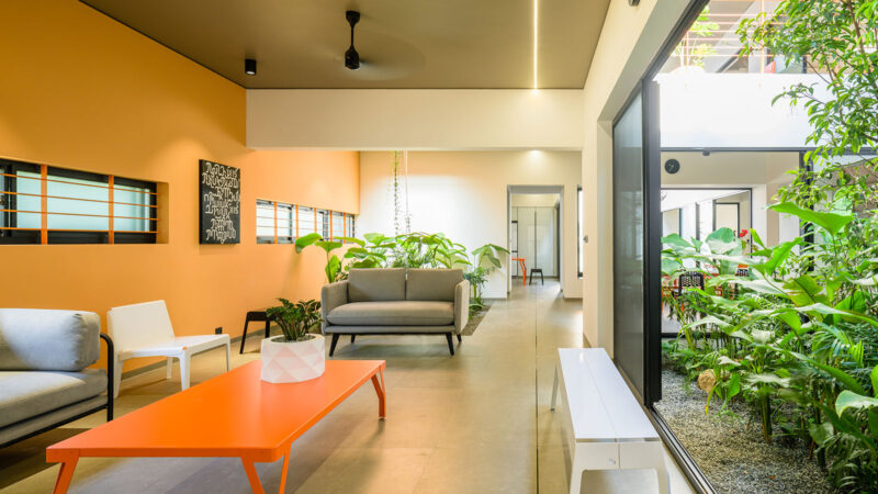 "Colour Burst House Kerala Lijo Reny Architects indiaartndesign"