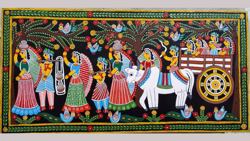 "tikuli painting heritage indiaartndesign"