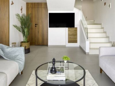goa home living room by Gautam Shewa Architects.