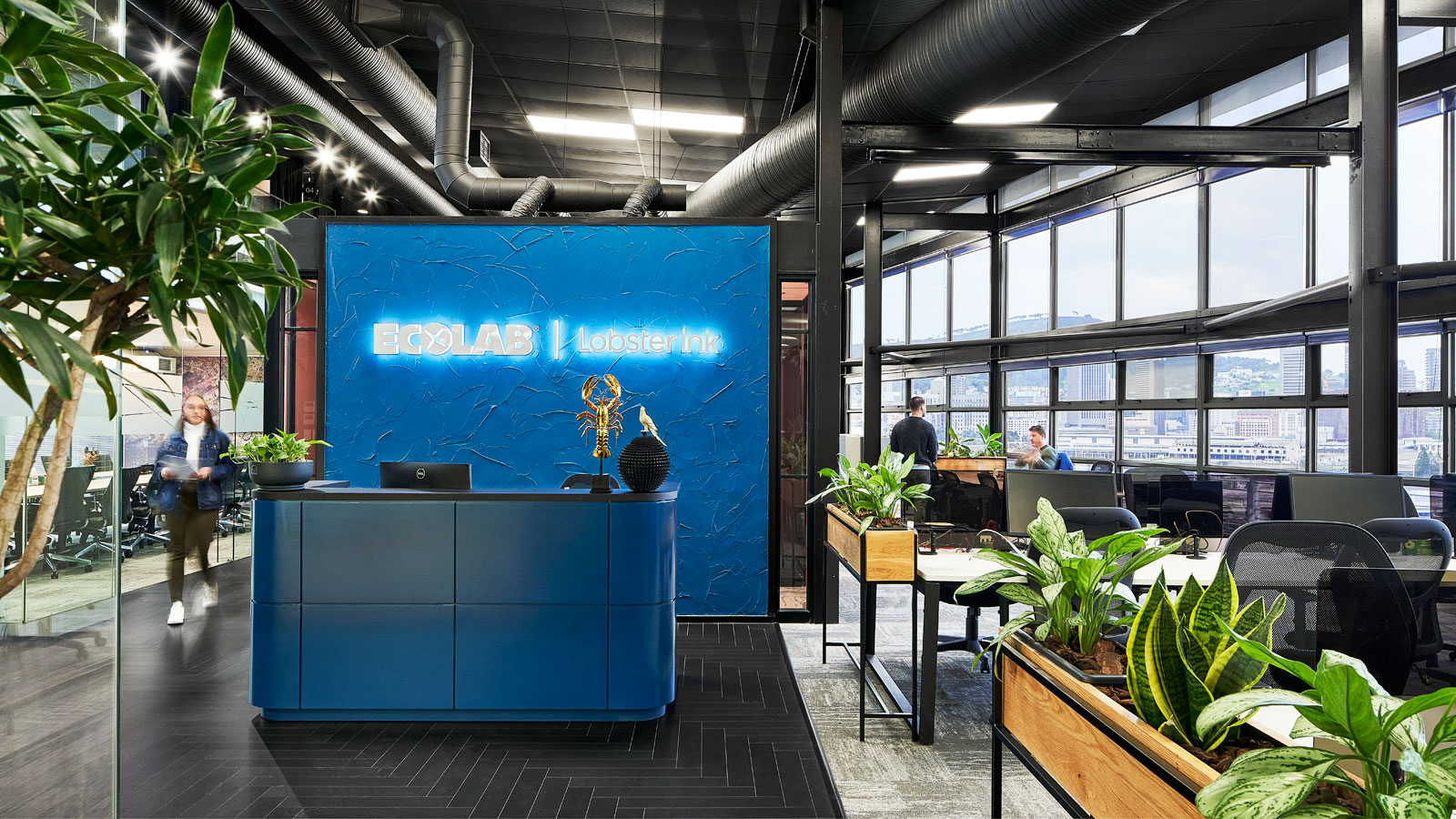 Tetris Design and Build designs new collaborative workspace for Eco Lab and Lobster Ink
