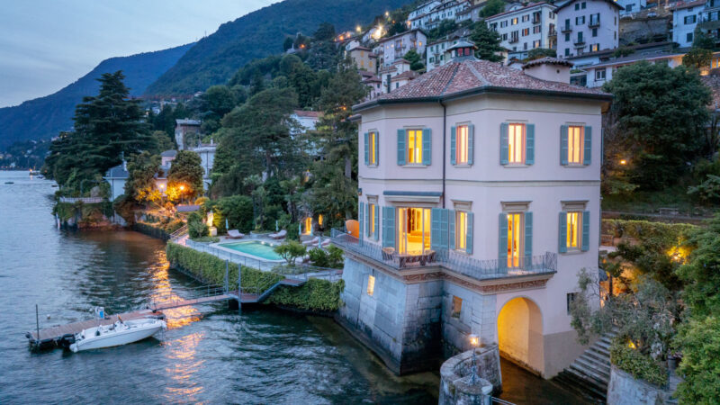 house on Lake Como, Italy by J. Mayer H Architects